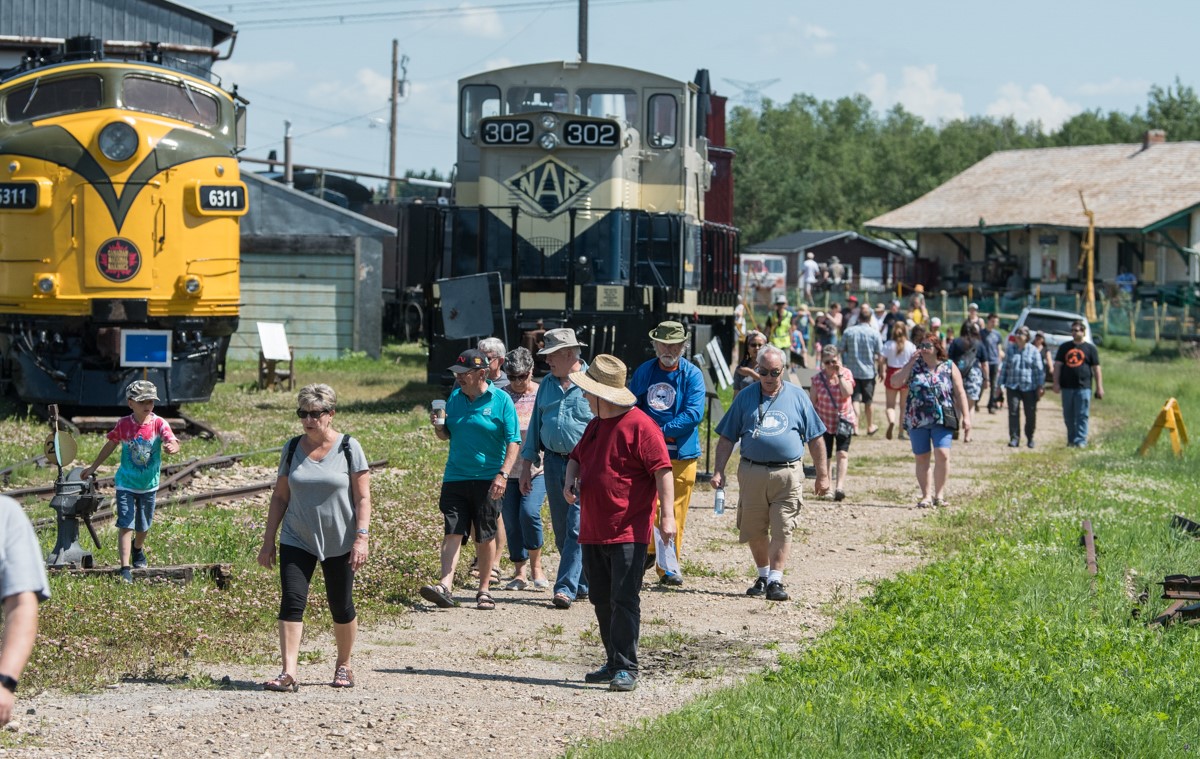 Alberta Railway Museum Historic Places Days