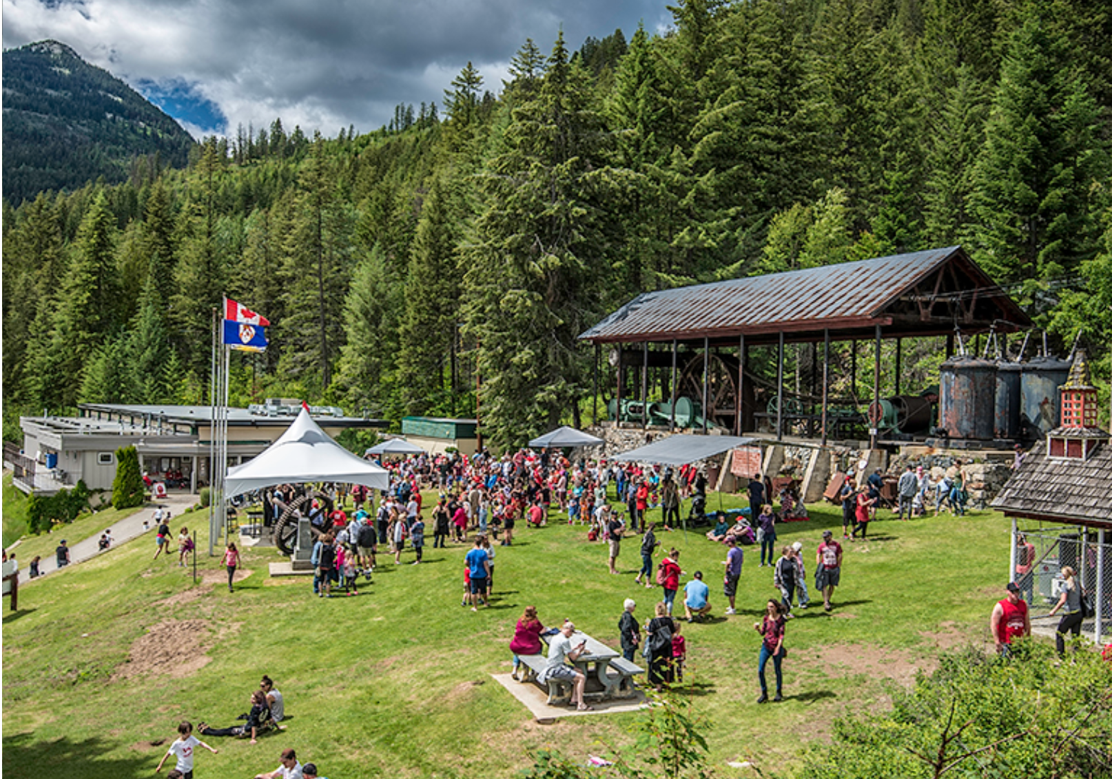 Rossland Museum and Discovery Centre outdoor event