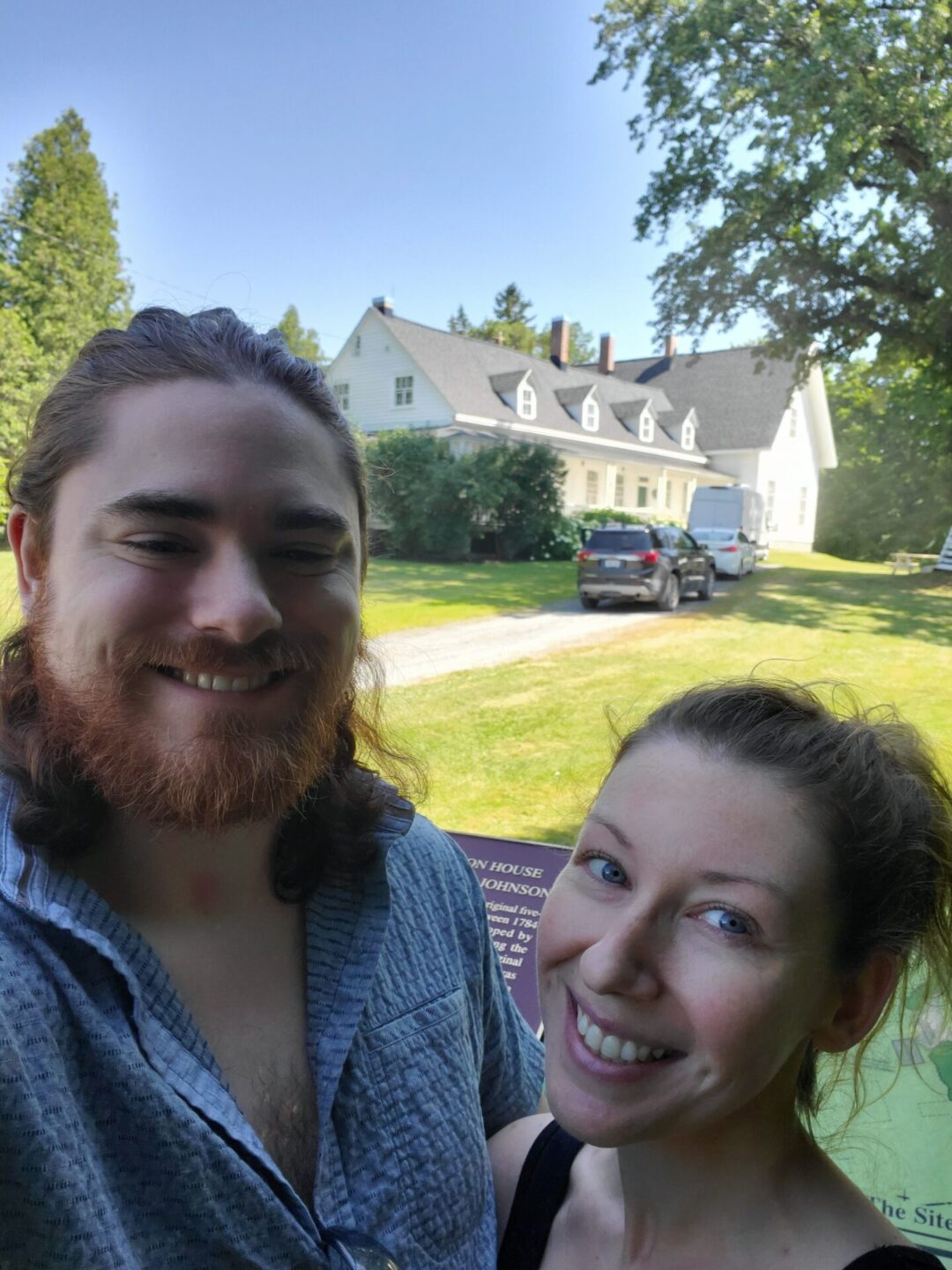 Selfies from the National Trust for Canada 2022 Historic Places Days