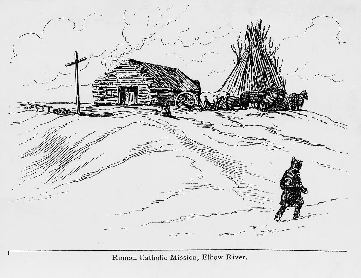Notre Dame de la Paix Mission Cairn - Historic Places Days